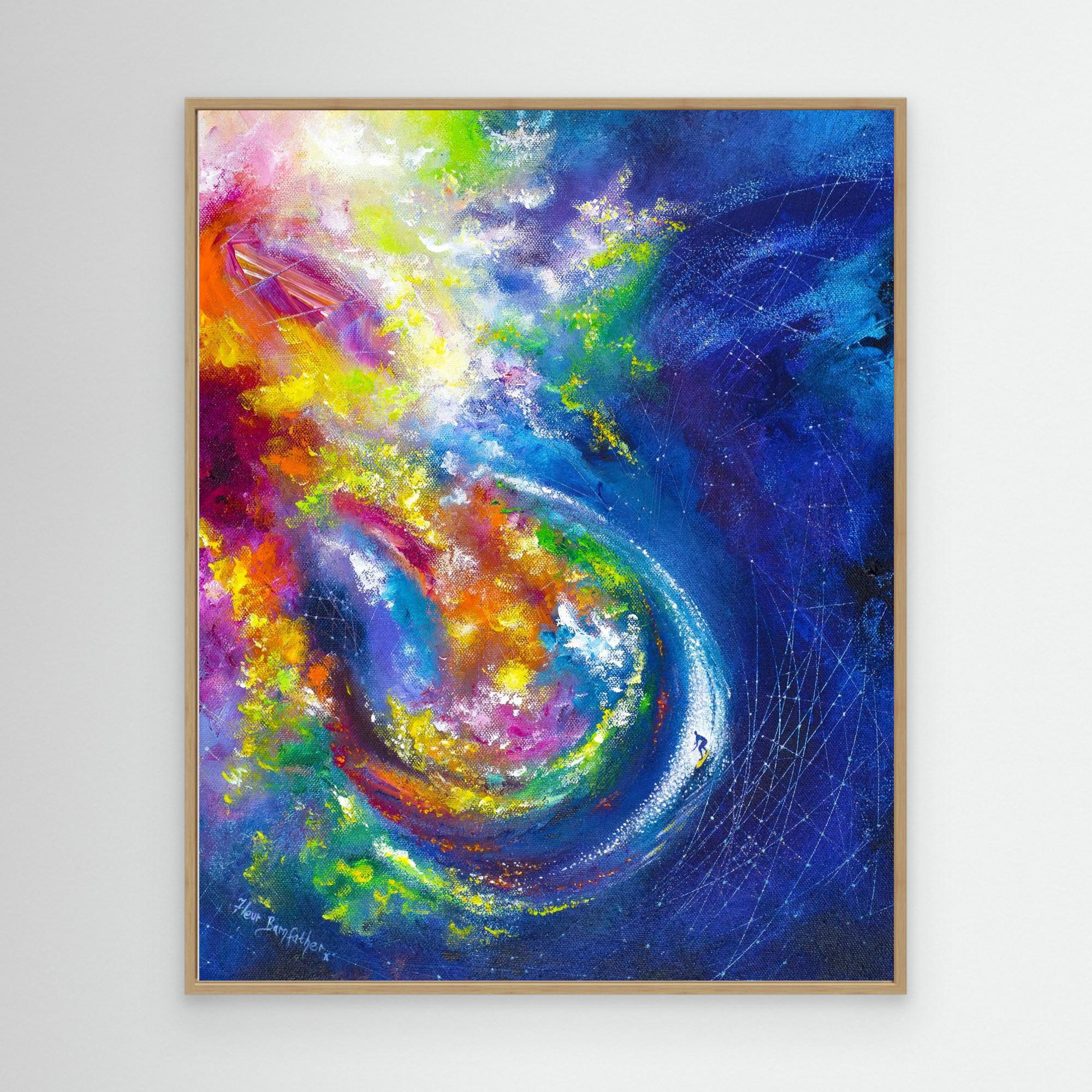 "Cosmic Surfer"